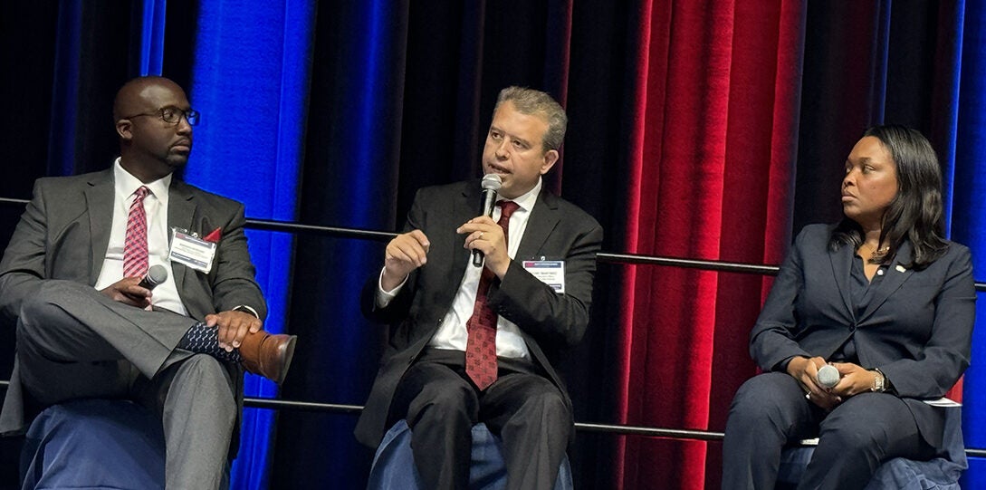 Panelists at the 20th anniversary EdD celebration